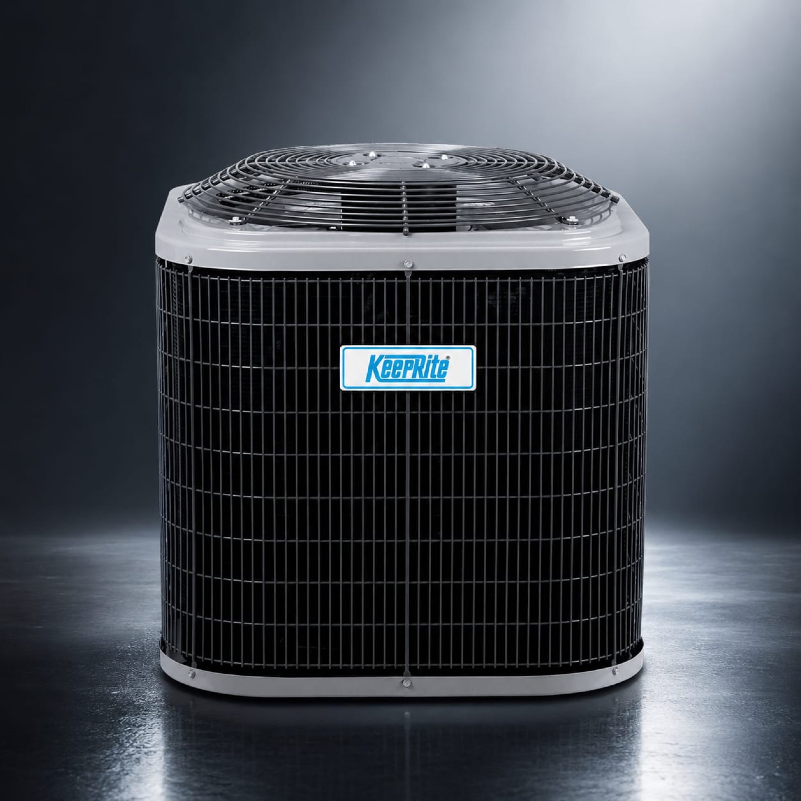 New outdoor air conditioning condenser unit installation